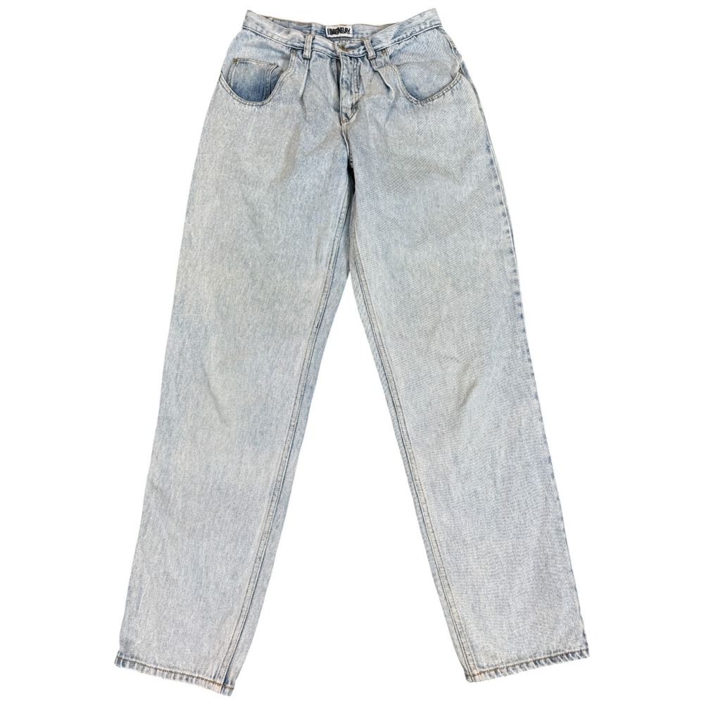VTG Y2K Union Bay Baggy Wide Leg Jeans Acid Wash Denim 30x33 90s Skater Hip Hop